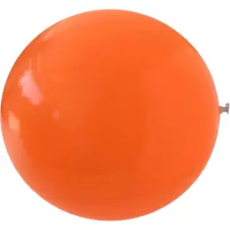 40cm Solid Colour Beach Ball Orange